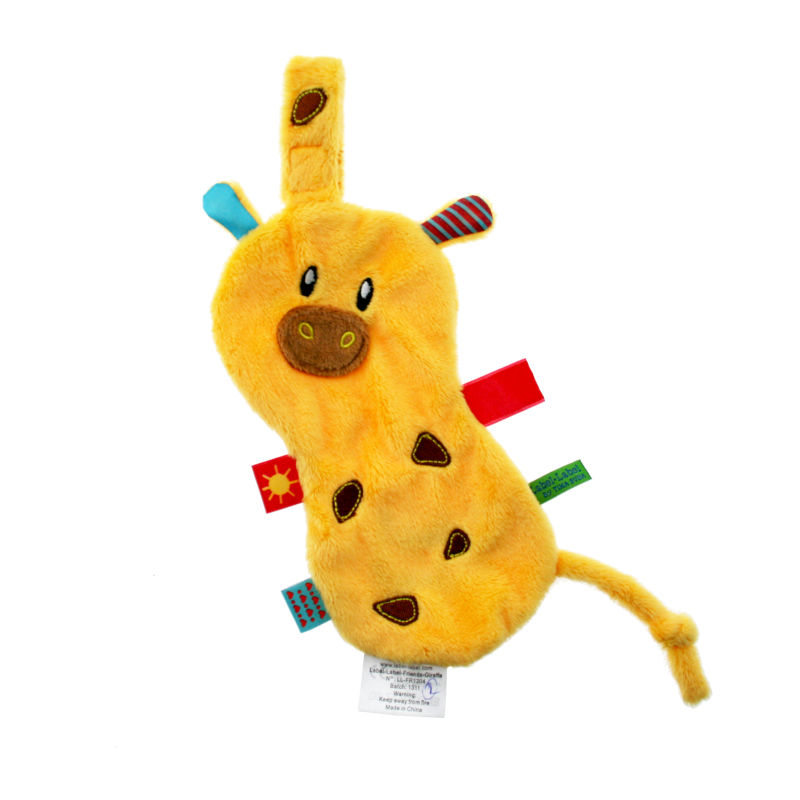  pacifier blanket giraffe yellow 